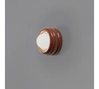 Argon Applique Tina, terracotta/opale, vetro, Ø 19 cm Argon