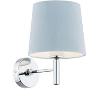Argon Bolzano lampada da parete 1x15 W cromo-blu 3910
