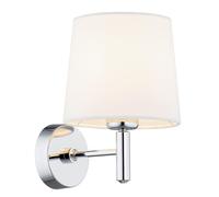 Argon Bolzano Plus lampada da parete 1x15 W bianco-cromo 4760