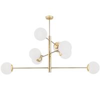 Argon Cameron lampada da soffitto x15 W ottone-opale 5043