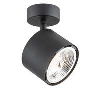 Argon Clevland lampada da soffitto 1x12 W nero 4703BZ