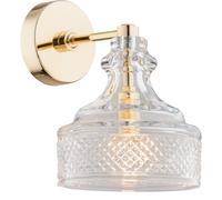 Argon Cruz lampada da parete 1x7 W ottone-trasparente 4199