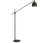 Argon Detroit lampada da terra 1x15 W nero-ottone 4735