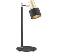 Argon Doria lampada da scrivania 1x15 W nero-ottone 4257