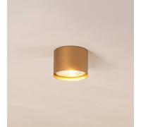 Argon Faretto da soffitto Chloe fisso, oro Argon