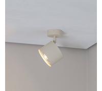 Argon Faretto da soffitto Chloe orientabile 1 luce, beige Argon