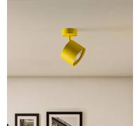 Argon Faretto da soffitto Chloe orientabile 1 luce, giallo Argon