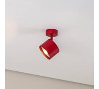 Argon Faretto da soffitto Chloe orientabile 1 luce, rosso Argon