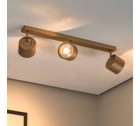 Argon Faretto da soffitto Chloe orientabile a 3 luci, oro Argon