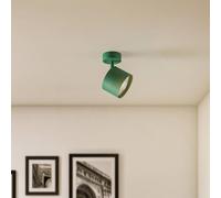 Argon Faretto da soffitto Chloe, orientabile, verde, metallo, GU10, 13,5 cm Argon