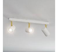 Argon Faretto da soffitto Lund bianco, 3 luci L 6013