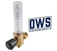 Argon Gas Flussometro 0-14 Lpm Tig / Mig Saldatura Misuratore Flusso