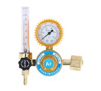 Argon Gas Regulator 0-3500psi | Aluminum Alloy TIG Flow Meter for Welding/Metalwork | Accurate Pressure Reducer with Secure - Grip Design