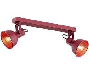 Argon Lenora lampada da soffitto 2x7 W rosso 7173