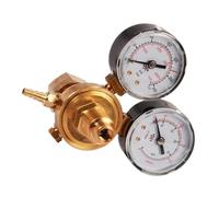 Argon Manometro Riduttore di Pressione Argon Calibri CO2 Riduttore di Pressione Mig Flow Meter Valvola di Controllo Doppio Manometro Regolatore di Saldatura