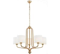 Argon Maranello lampada sospesa 5x15 W bianco-oro 2172