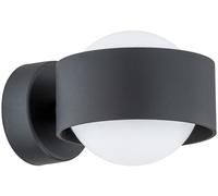 Argon Massimo Plus lampada da parete 1x6 W nero-opale 8059