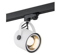 Argon Net lampada per binario elettrificato 1x15 W bianco-nero 4309