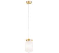Argon Pasadena lampada sospesa 1x15 W ottone-opale 8004