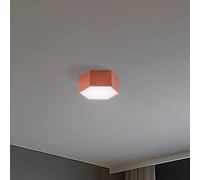 Argon Plafoniera LED Libre, color terracotta, acciaio, 3.000 K Argon
