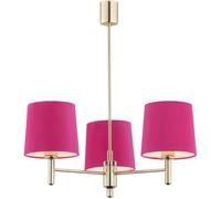 Argon Ponte lampada da soffitto 3x15 W ottone-rosa 1498