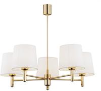 Argon Ponte Plus lampada da soffitto 5x15 W bianco-ottone 2106