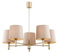 Argon Ponte Plus lampada da soffitto 5x15 W ottone-beige 2105