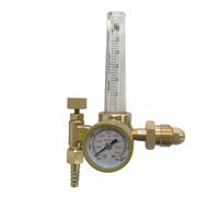 Argon - Regolatore di CO2 0-4000 PSI con connettore di ingresso CGA-580 per saldatrice TIG e MIG, riduttore di pressione gas interamente in rame per saldatura, materiale in ottone, filettatura esterna