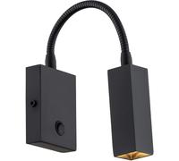 Argon Rockstar lampada da parete 1x6 W nero 4758