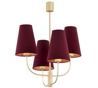 Argon Safiano lampada da soffitto 4x15 W oro 1827