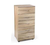 Cassettiera 5 CASSETTI Moderna CAMERA LETTO UFFICIO SALOTTO ROVERE 5040H101