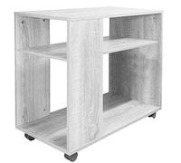 Argonauta Mobile Porta TV con rotelle Bianco cm 80 x 30 x 56 h