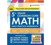 Argoprep 5th Grade Common Core Math (Tascabile)