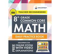 Argoprep 8th Grade Common Core Math (Tascabile)