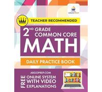 Argoprep Argoprep 2nd Grade Common Core Math (Tascabile) Common Core Math