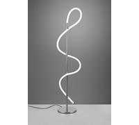 ARGOS PIANTANA LED 28W 3500lm, 4000K TUBO FLESSIBILE ILLUMINATO A 360° CON STRUTTURA METALLO CROMATO H. 135CM DIMMERABILE