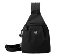 Argumub Vovtva Street Lite Chic - Borsa a tracolla convertibile, impermeabile, grande capacità, versatile, da viaggio, Nero