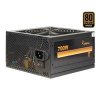 ArgusNT BPS-700 alimentatore per computer 700 W 20+4 pin ATX ATX Nero, Alimentatore PC Nero, 700 W, 100 - 240 V, 47 - 63 Hz, 9/4.5 A, 100 W, 620 W