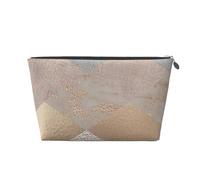Argyle in marmo oro rosa ramato e cipria, Borsa da toilette Borsa per trucco Borsa per cosmetici Borsa da toilette da viaggio portatile