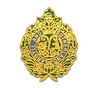 Argyll & Sutherland Highlanders - Distintivo con risvolto smaltato, 1 x 2 cm