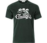 ARHAR Cypress Hill Skulls T Shirt Black Black M