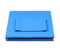 ARHEORMUH Panno da Biliardo Feltro per Tavolo da Biliardo in Tessuto Misto Pettinato da 9 Piedi, Panni Professionali Pretagliati per Sale Giochi Domestiche di Hotel(Royal Blue)