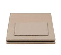 ARHEORMUH Panno da Biliardo Feltro per Tavolo da Biliardo in Tessuto Misto Pettinato da 9 Piedi, Panni Professionali Pretagliati per Sale Giochi Domestiche di Hotel(Beige)