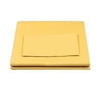 ARHEORMUH Panno da Biliardo Feltro per Tavolo da Biliardo in Tessuto Misto Pettinato da 9 Piedi, Panni Professionali Pretagliati per Sale Giochi Domestiche di Hotel(Yellow)