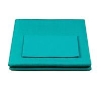 ARHEORMUH Panno da Biliardo Feltro per Tavolo da Biliardo in Tessuto Misto Pettinato da 9 Piedi, Panni Professionali Pretagliati per Sale Giochi Domestiche di Hotel(Teal)