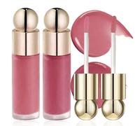 ARHZ 2 Pezzi Liquid Rouge Stick, traspirante Soft Blush per guance e labbra, impermeabile a lunga durata, trucco naturale, blush, regalo per donne