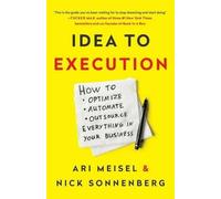 Ari Meisel Nick Sonnenberg Idea to Execution (Tascabile)