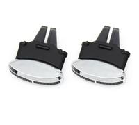 Aria A/C Pannello Uscita Compatibile Con Maserati Per Quattroporte M139 2004-2012 Auto Anteriore Posteriore Centrale Cruscotto Sinistro Destro Presa D'aria AC Pannello Copertura(Slider 2PCS)