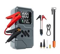 Aria Auto Pompa E Jump Starter Con 6000mAh Batteria Multi Funzione Illuminazione