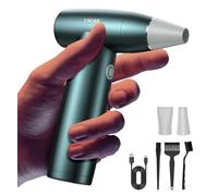 aria compressa elettrico 150000 RPM rimuovi polvere aria compressa 【Potente motore senza spazzole e senza nucleo】 【Elegante tutto in metallo】air duster un'alternativa all' aria compressa spray per pc